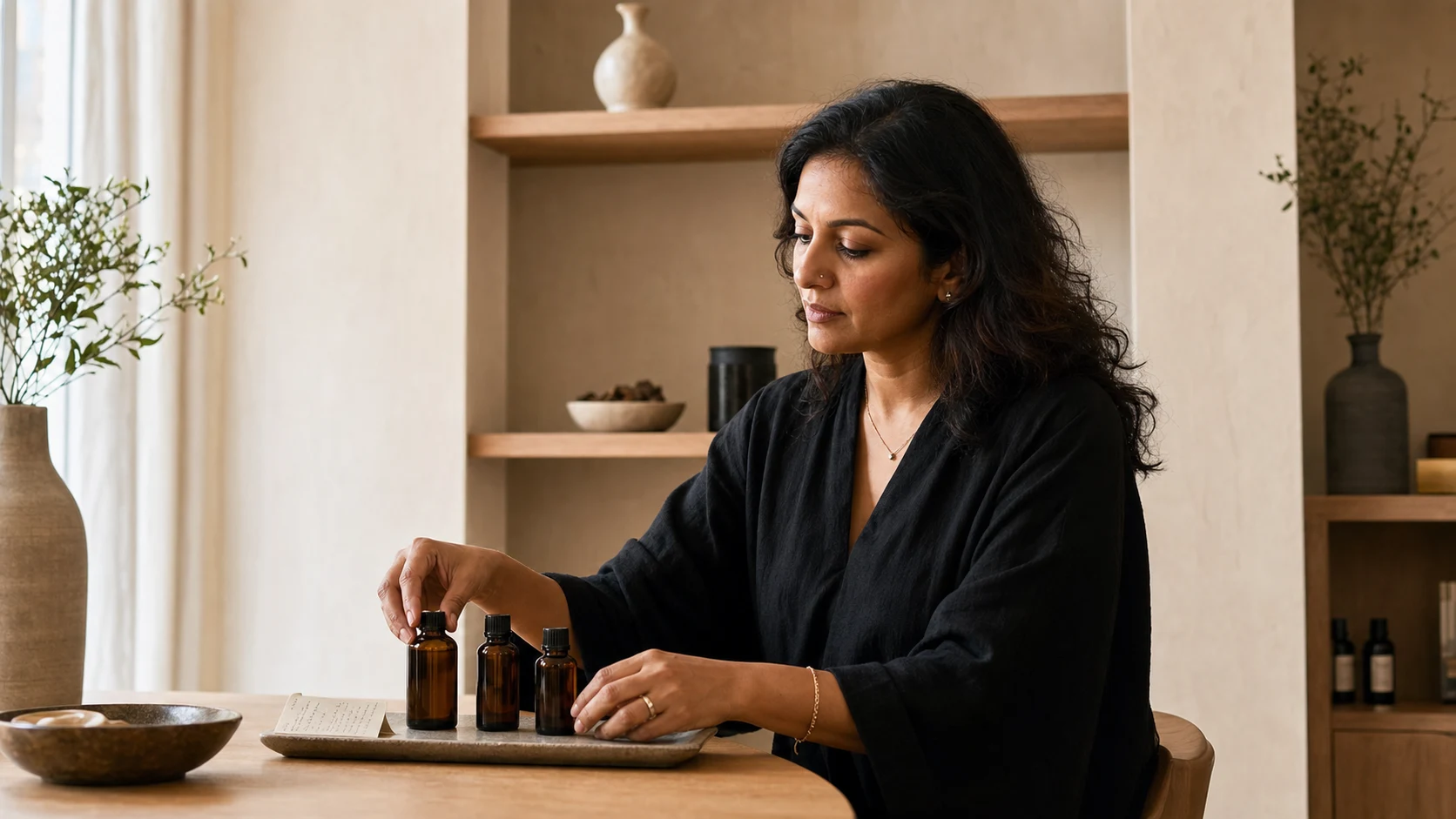 Wellnessondernemer kiest bewust een kleine selectie ongelabelde producten in haar salon